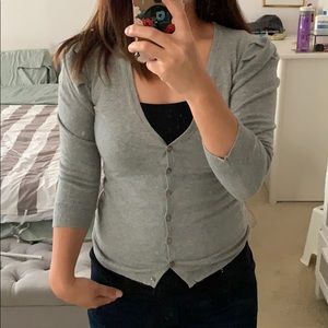 Grey Cardigan